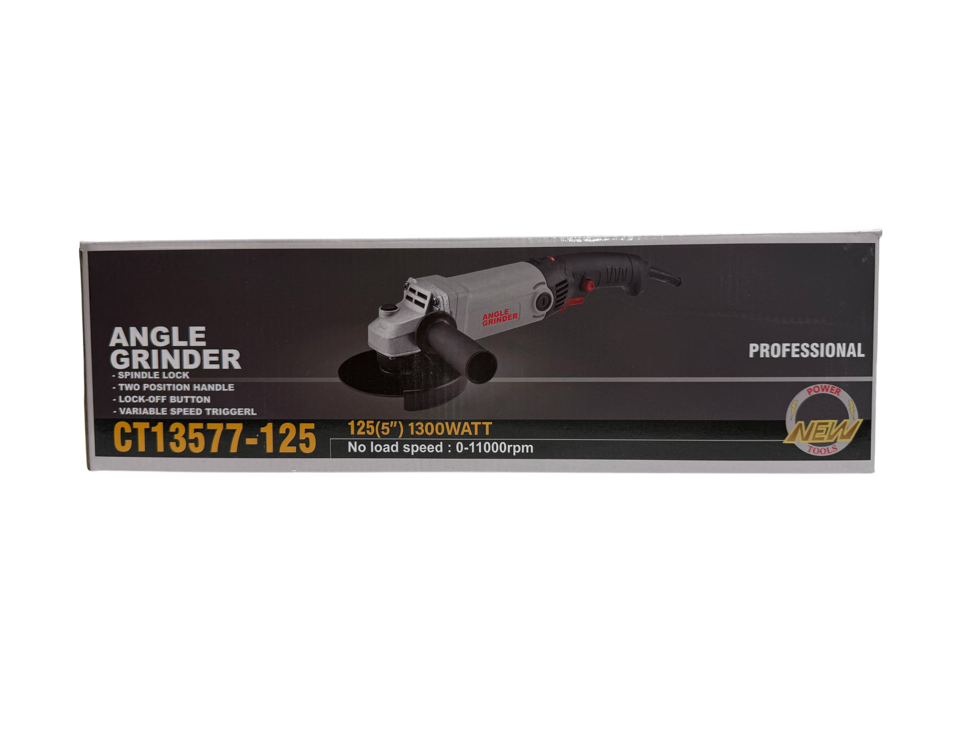 Болгарка Angle Grinder, 1300Вт, скорость вращения 0-11000 об/мин