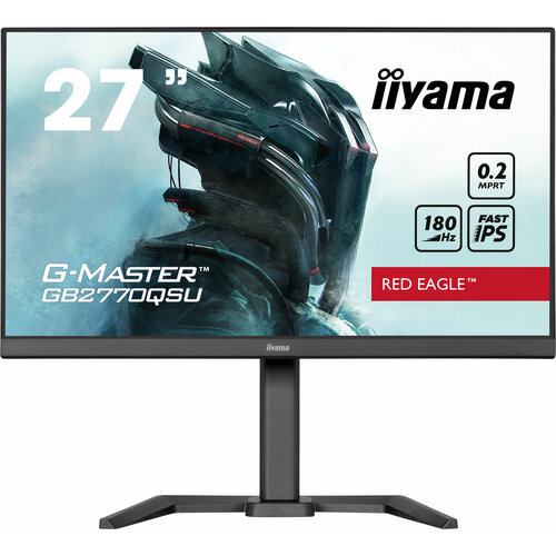 27 Монитор Iiyama G-Master GB2770QSU-B6 2560x1440 IPS 180Гц 1хHDMI 1хDP изогнутый черный 41202₽