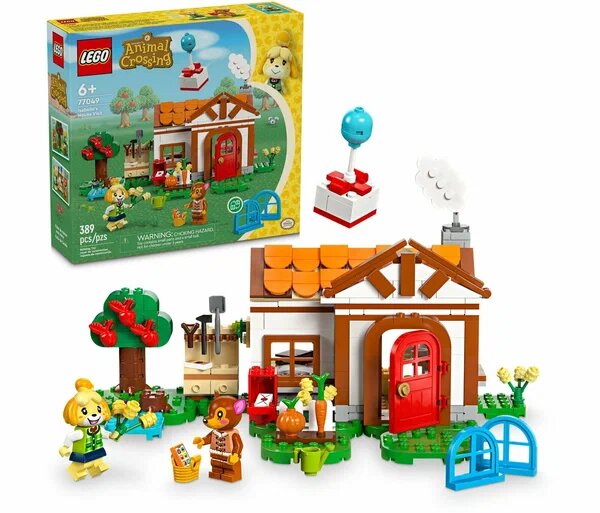 Конструктор LEGO Animal Crossing 77049 Конструктор Посещение дома Изабель