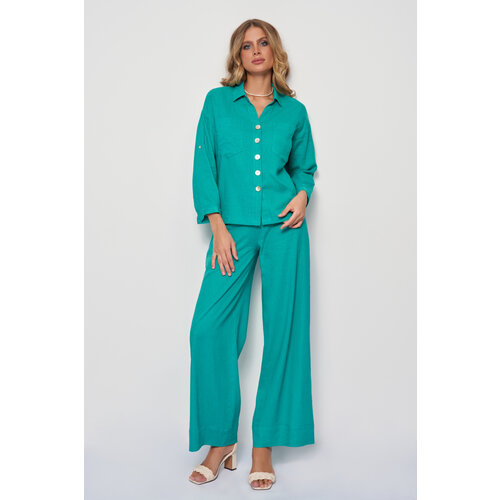 Блуза Electrastyle, размер 170-92-104, зеленый