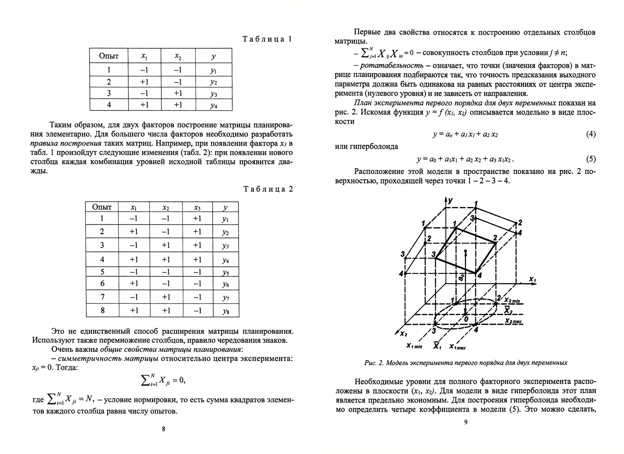 Теоретические основы планирования и обработки физико-химических экспериментов - фото №2