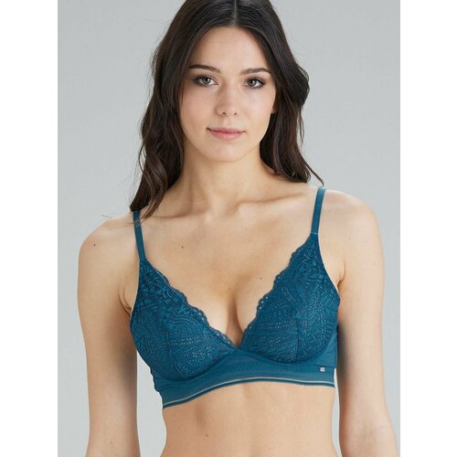 фото Бюстгальтер pretty polly, размер 36e, бирюзовый