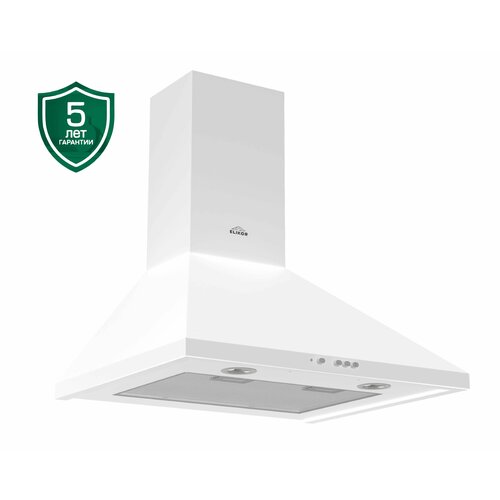 вытяжка каминная gorenje whc63clb classico 650 м³ ч 260 вт led освещение 2 x 3 вт ширина 60 см антрацит Кухонная вытяжка ELIKOR: Вента 60П-650-К3Д белый