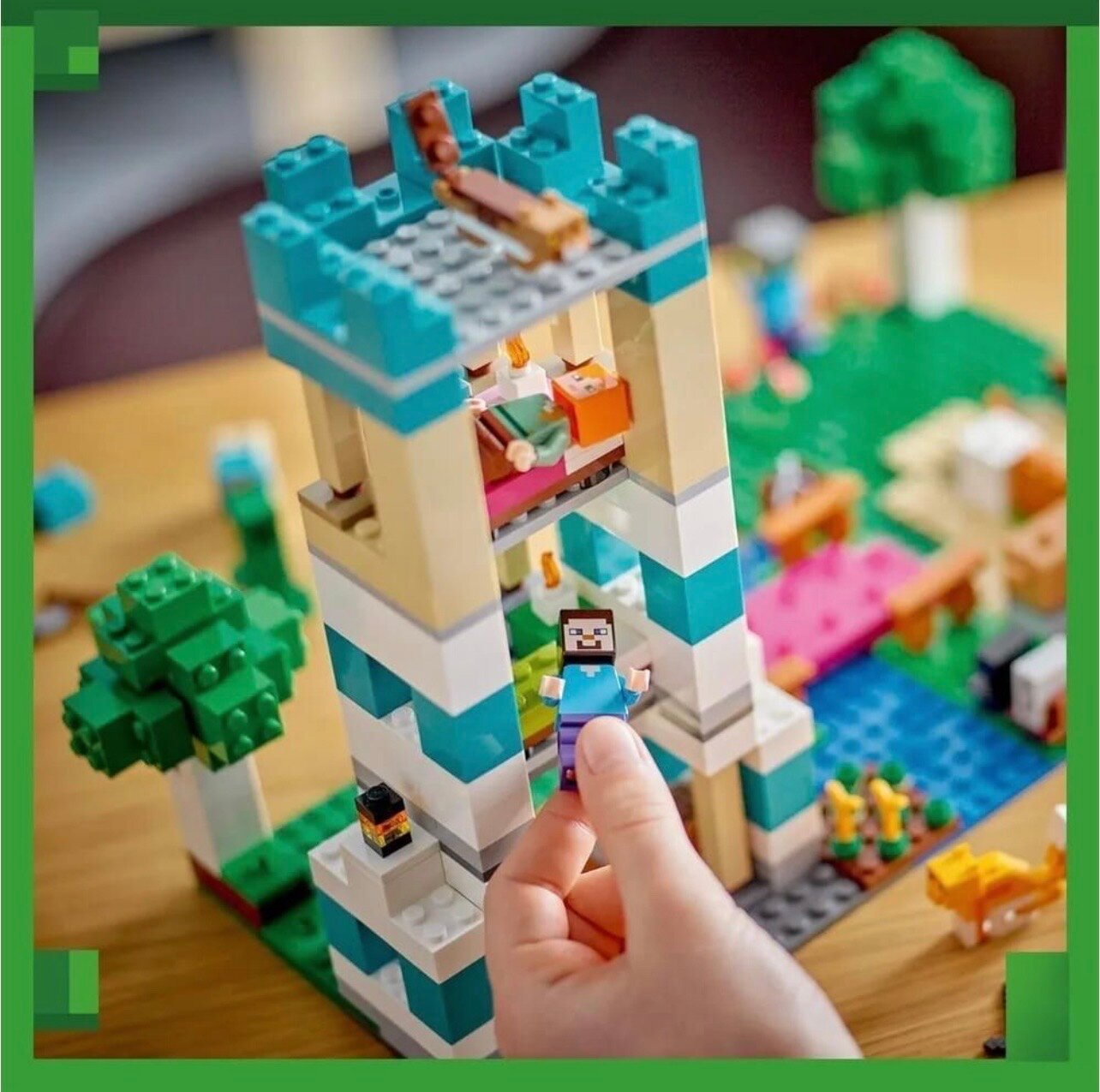LEGO Minecraft Ящик для Крафта 4 21249 - фото №18