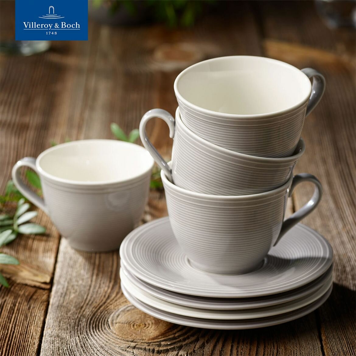 фото Чашка 250 мл, Color Loop Stone, like. by Villeroy & Boch, Премиум-Фарфор