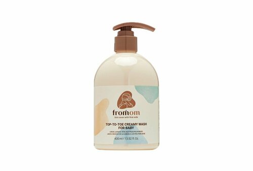 FROMOM Увлажняющая пенка для очищения волос и тела Top-To-Toe Creamy Wash For Baby