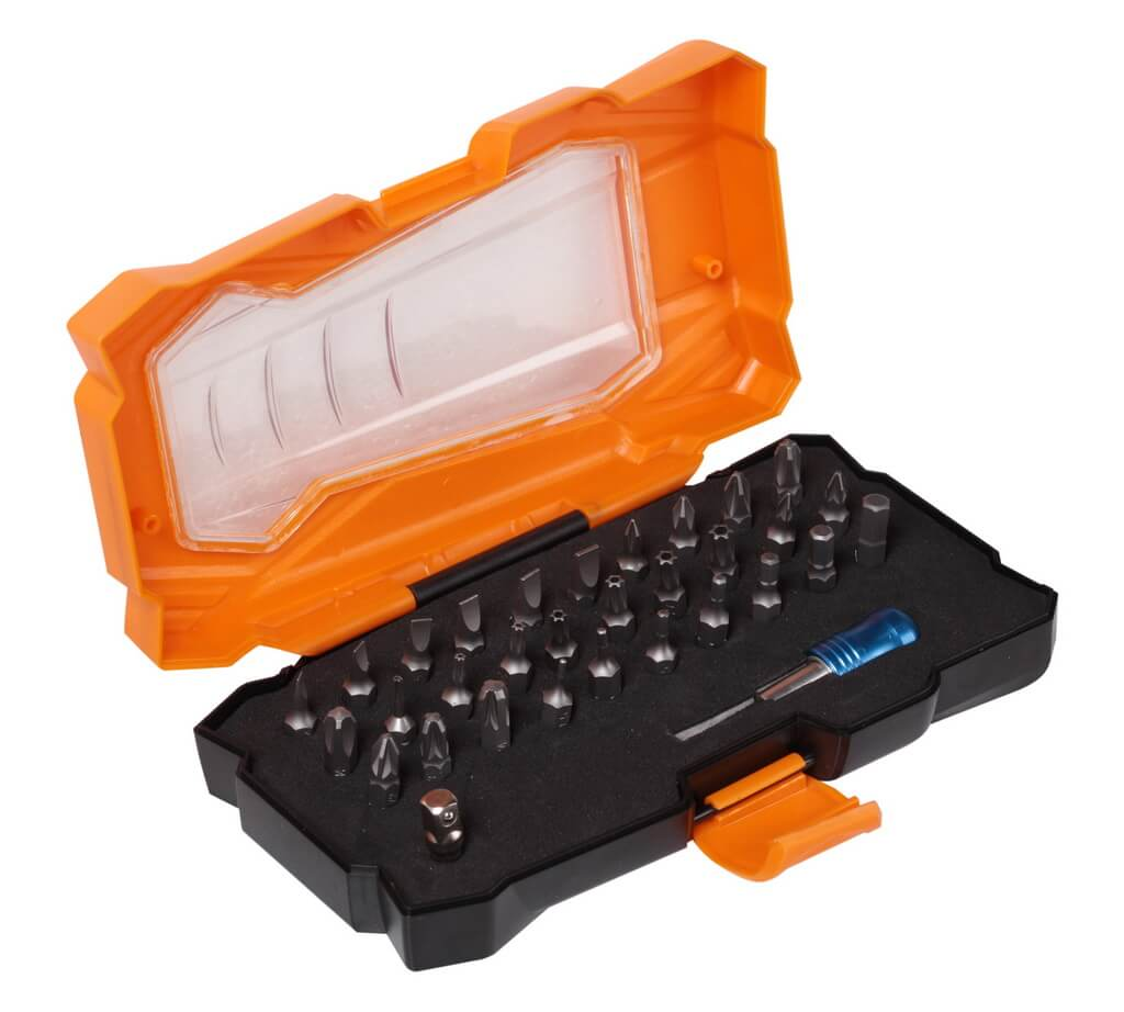 AIRLINE at-b-01 набор бит вставок 1 / 4 (6.35мм) 32 предмета (at-b-01)