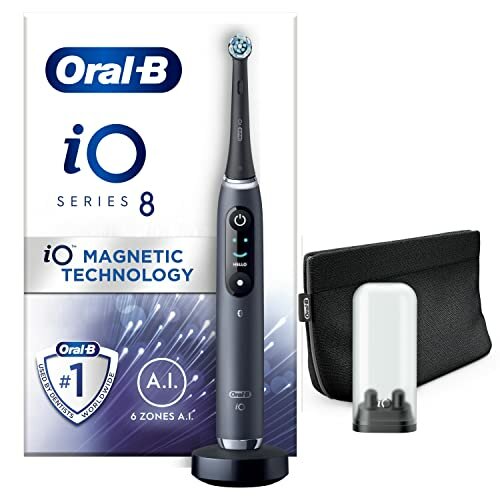 Электрическая зубная щетка Oral-b iO 8, черный