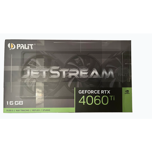Palit Видеокарта PCIE16 RTX4060TI 16GB RTX4060TI JETSTREAM 16GB