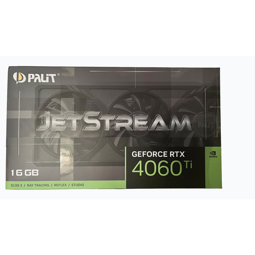 Palit Видеокарта PCIE16 RTX4060TI 16GB RTX4060TI JETSTREAM 16GB 5400000₽