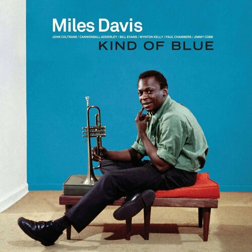 Виниловая пластинка Miles Davis. Kind Of Blue. Translucent Blue Virgin (LP)