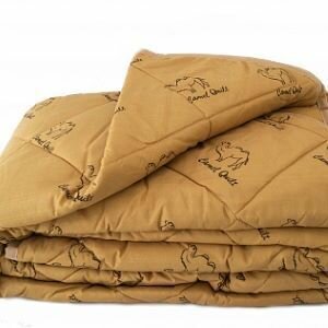 Текстиль центр Одеяло 2-x спальный 175x205 см с наполнителем Верблюжья шерсть комплект из 1 шт