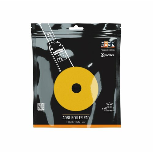 Полировальный круг поролоновый, средней жесткости, D 125 мм ADBL Roller Polish DA 125
