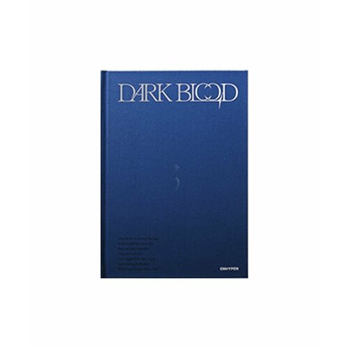 Enhypen - Dark Blood (Half Version) (1CD) 2023 Hardcoverbook Аудио диск audio cd enhypen dark blood cd mini album engene version