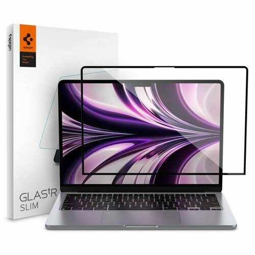 Защитное стекло SPIGEN для Macbook Air M2 2022 - GLAStR Slim Прозрачный 1 шт AGL05504 5623₽