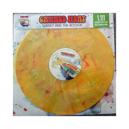 Canned Heat - Sunset And The Boogie, 1xLP, MARBLED LP