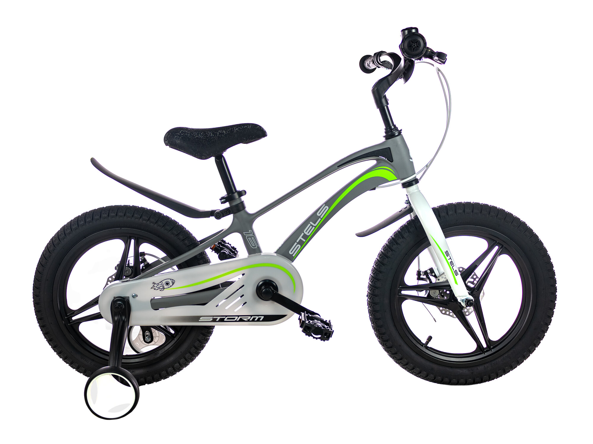 Детский велосипед Stels Storm MD 16" Z010 2023 года серый