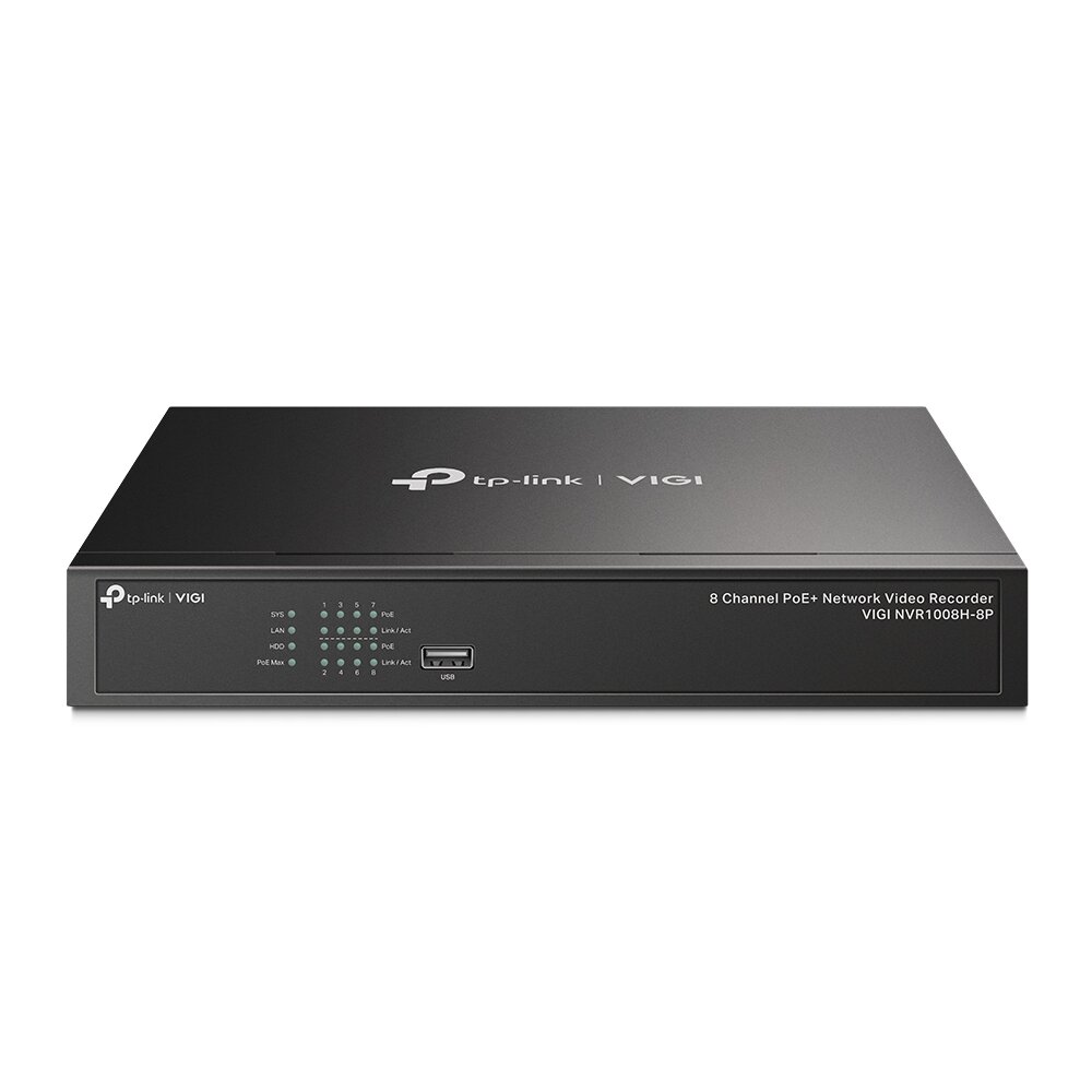 Видеорегистратор TP-Link Сетевой 8 Channel PoE+ Network Video Recorder