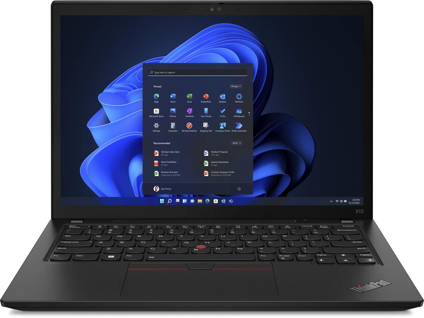 Ноутбук Lenovo ThinkPad X13 Gen 4 (Intel Core i7 1360P 2.2GHz/ 13.3"/ 1920x1200/ 16GB LPDDR5/ 512GB SSD/Intel Iris Xe Graphics/ LTE/ Win 11 Pro)