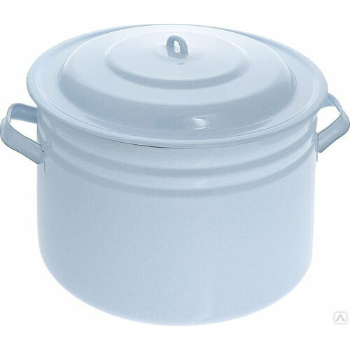 Бак 25 л С-2828Рб без рисунка белый гранит эмаль крышка Л 4559₽