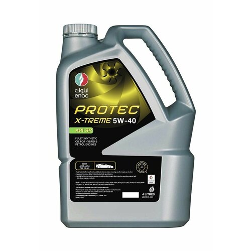Enoc 210105202 масло моторное enoc protec x-treme 5w-40 4l
