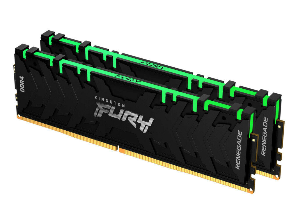 Kingston Fury Renegade RGB DDR4 DIMM 3600Mhz PC28800 CL16 - 16Gb Kit (2x8Gb) KF436C16RBAK2/16