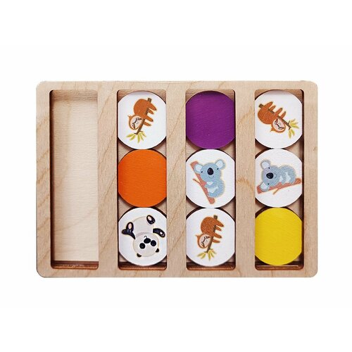 Развивающая игра Десятое королевство деревянная Колбочки 569₽