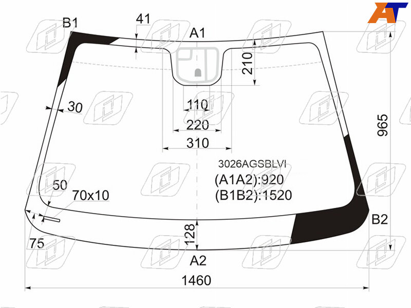 Стекло лобовое Chevrolet Cruze 09-15 / Daewoo Lacetti 08-11