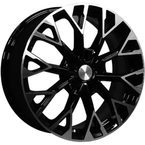 Колесный диск Khomen KHW 1718 7x17 5*108 ET36 DIA65.1 Black-FP