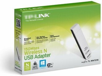 Адаптер WI-FI TL-WN721N до 150Mbit/s USB