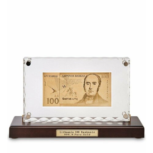 Банкнота Литовские 100 лит клуб нумизмат банкнота 100 лит литвы 1928 года