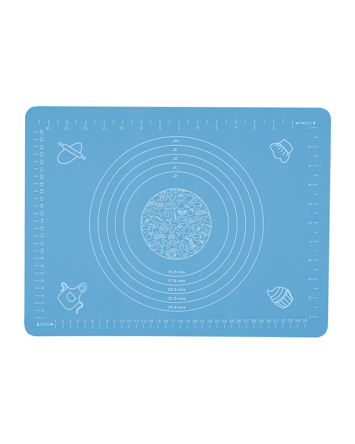 фото Коврик REGENT Silicone 93-SI-CU-05.1 силиконовый 40х30 см