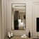Зеркало настенное в алюминиевой раме Market.House 130х70 см. Черн...