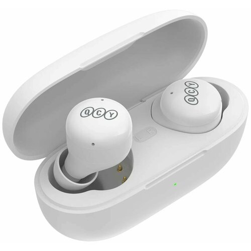 Беспроводные наушники QCY T17 White наушники qcy t7 white