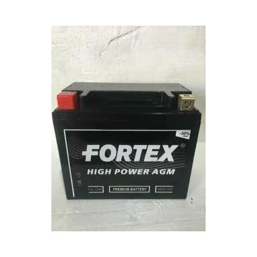 Аккумулятор Мото 12 В 12 А/ч п. п. Fortex AGM ток 200 150x86x130