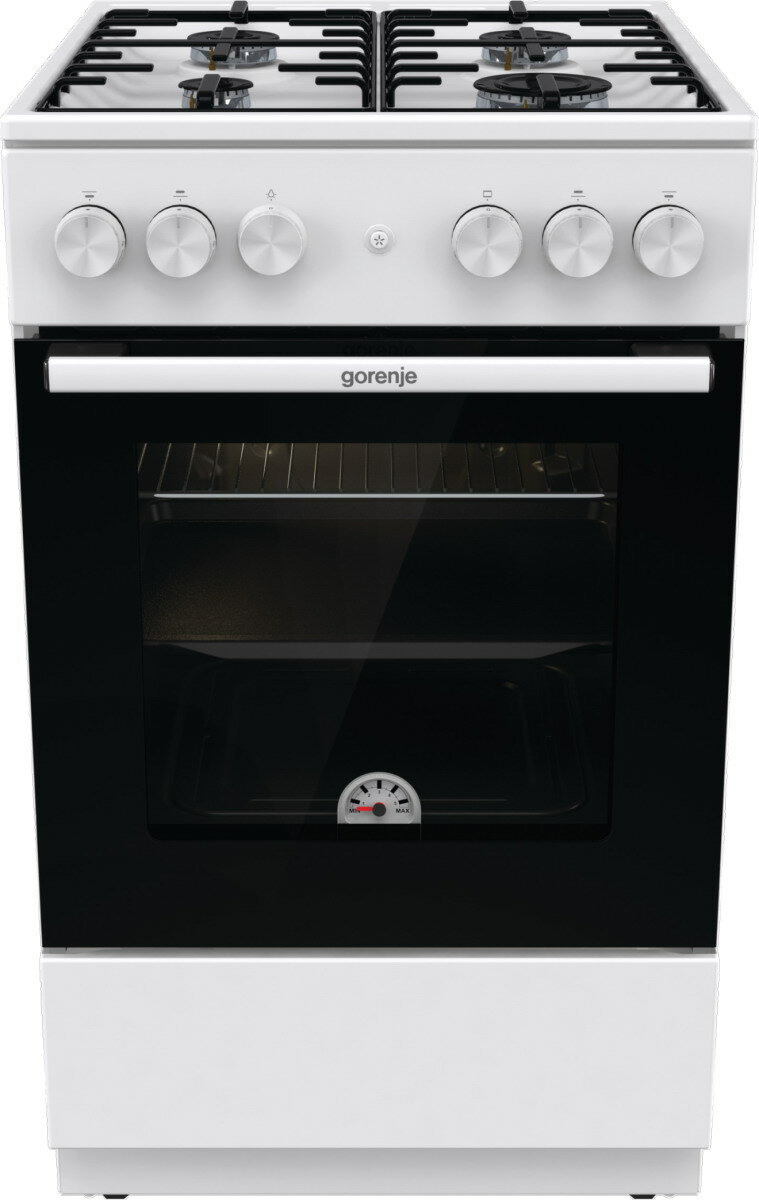 Плита Газовая Gorenje GG5A12WH белый (без крышки)