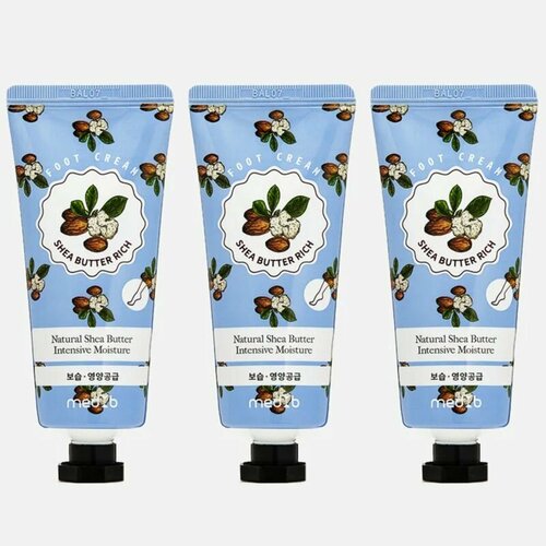 Medb Крем для ног с маслом ши, 70мл, 3шт