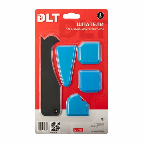 Шпатели для силиконовых герметиков DLT набор 5ШТ 439₽