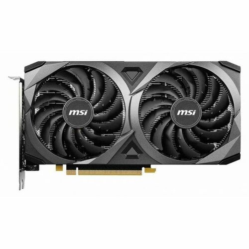 MSI Видеокарта MSI PCI-E 40 RTX 3060 VENTUS 2X 12G OC NVIDIA GeForce RTX 3060 12Gb 192bit GDDR6 168015000 HDMIx1 DPx3 HDCP Ret RTX 3060 VENTUS 2X 12G OC 3477000₽