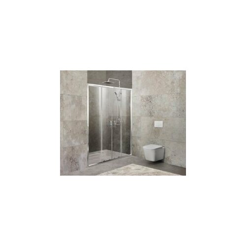 bf2 арт bmr4a 10258136 Душевая дверь BelBagno Unique BF2 170/200 см прозрачное стекло UNIQUE-BF-2-170/200-C-Cr