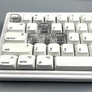 Прозрачные кейкапы XDA U1 для механической клавиатуры, 10 штук