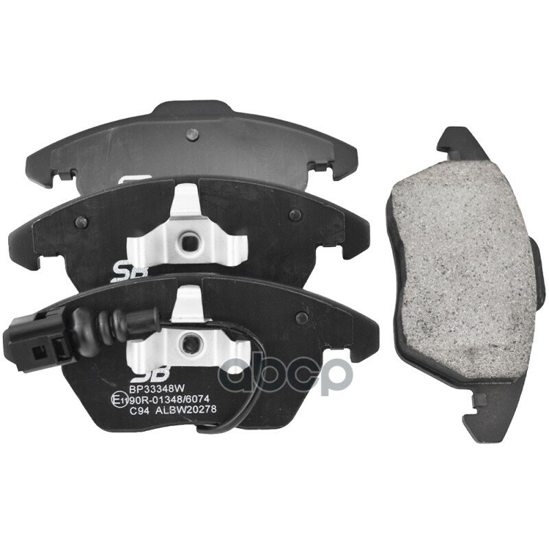 Колодки Тормозные Передние Citroen C4/Peugeot 207/307/308 1.6-2.0 Bp33348w SB Nagamochi арт. BP33348W