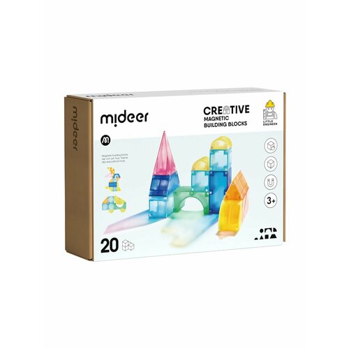 Магнитный конструктор 20 элементов