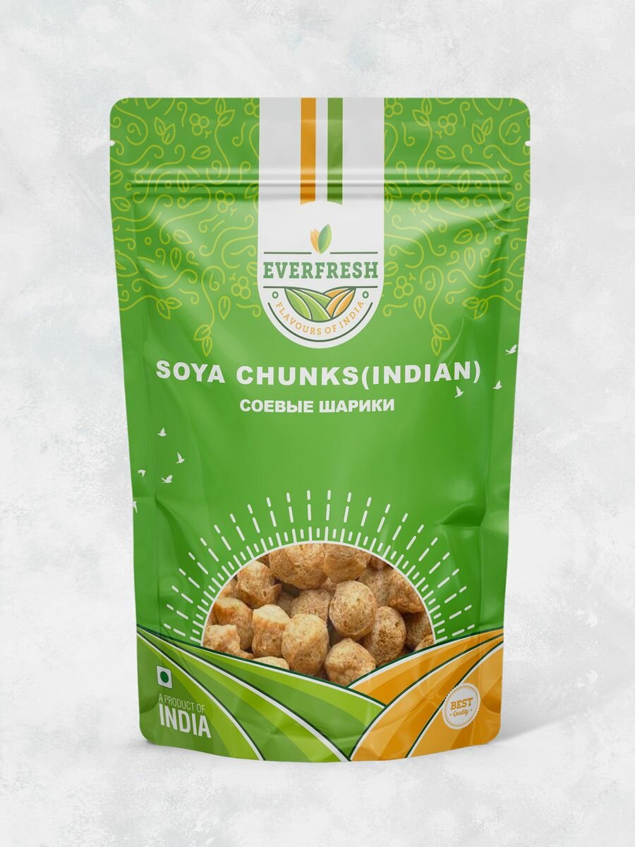 Соевые шарики (Soya Chunks Indian), 250 г