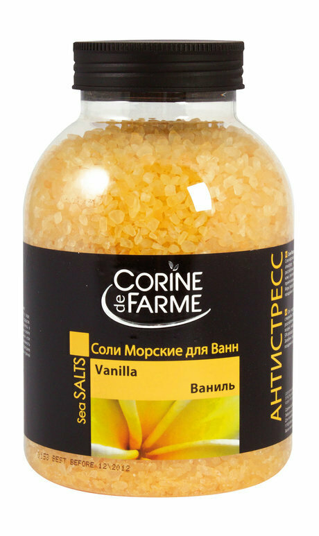 Соль для ванны | Corine de Farme Sea Salts Vanilla |