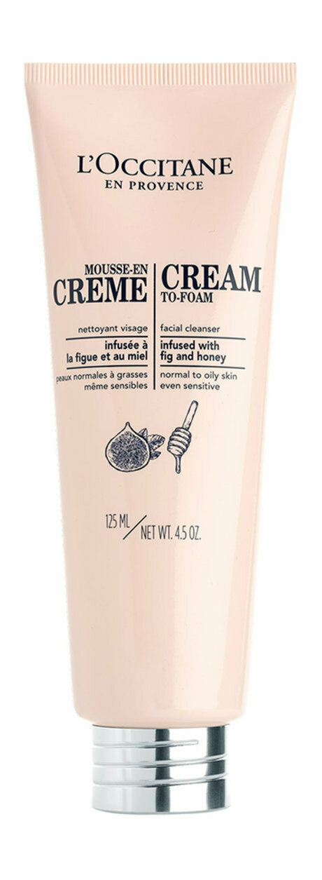 Очищающее средство для лица | LOccitane Cream To-Foam Facial Cleanser | 125