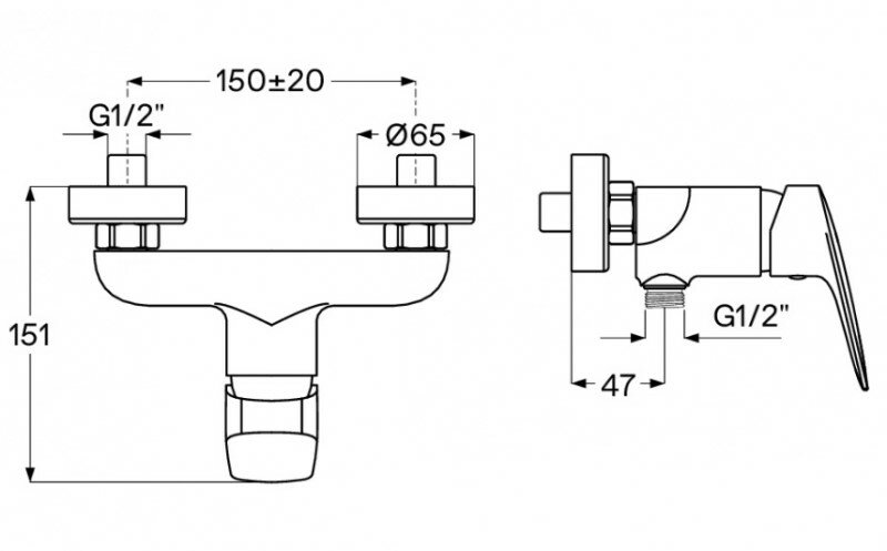 Смеситель для душа Hansgrohe - фото №20