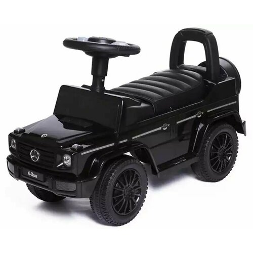 каталка детская mercedes benz g350d babycare с родительской ручкой черный Машина-каталка Mercedes-Benz G черный PT652