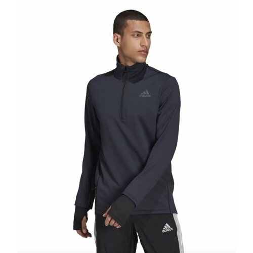 Пуловер adidas ADIDAS C.R COVER UP M SWEATSHIRTS GT5543, размер S, черный, синий men s sweatshirts