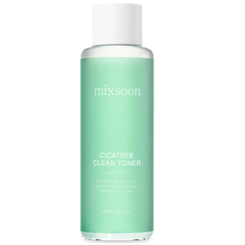 Тонер для лица очищающий Mixsoon Cicatree Clean Toner, с маслом чайного дерева, 150 мл dearboo тонер для лица dearboo skin balancing с aha bha и pha кислотами экстрактом центеллы азиатской и маслом чайного дерева 150 мл